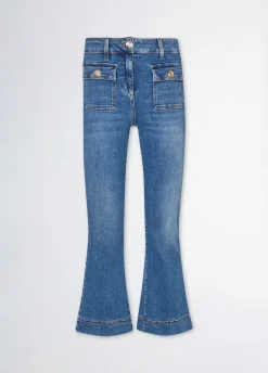 Online Cropped Svasati / Donna Denim