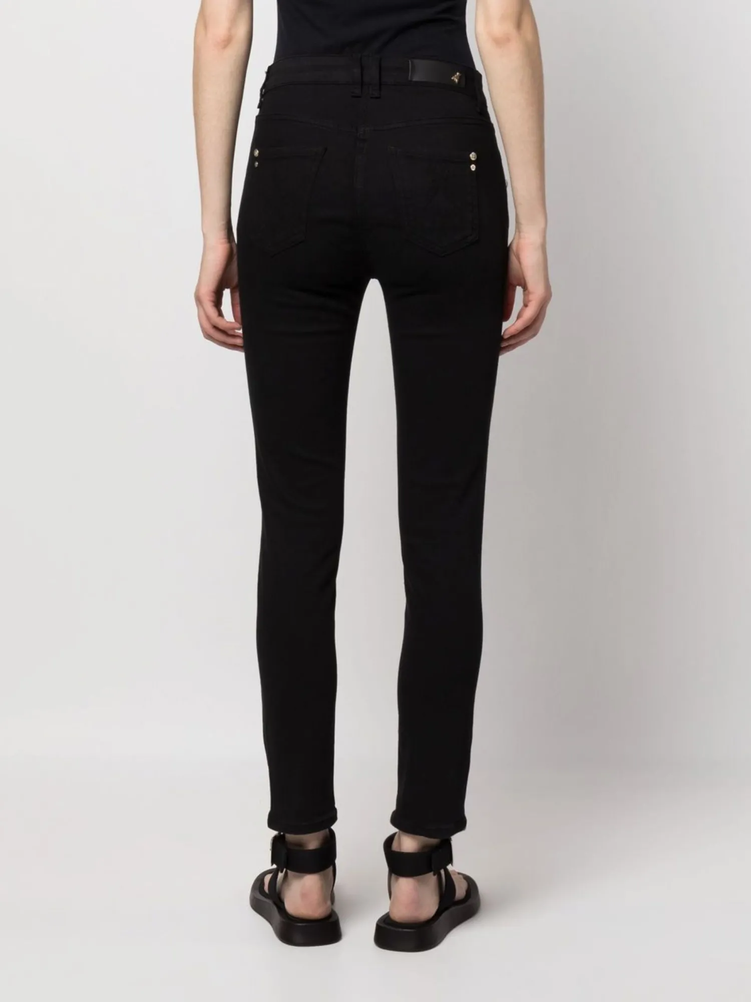 Jeans Skinny a Vita Alta / Donna Pantaloni