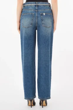 Sale Straight con Cintura / Donna Denim