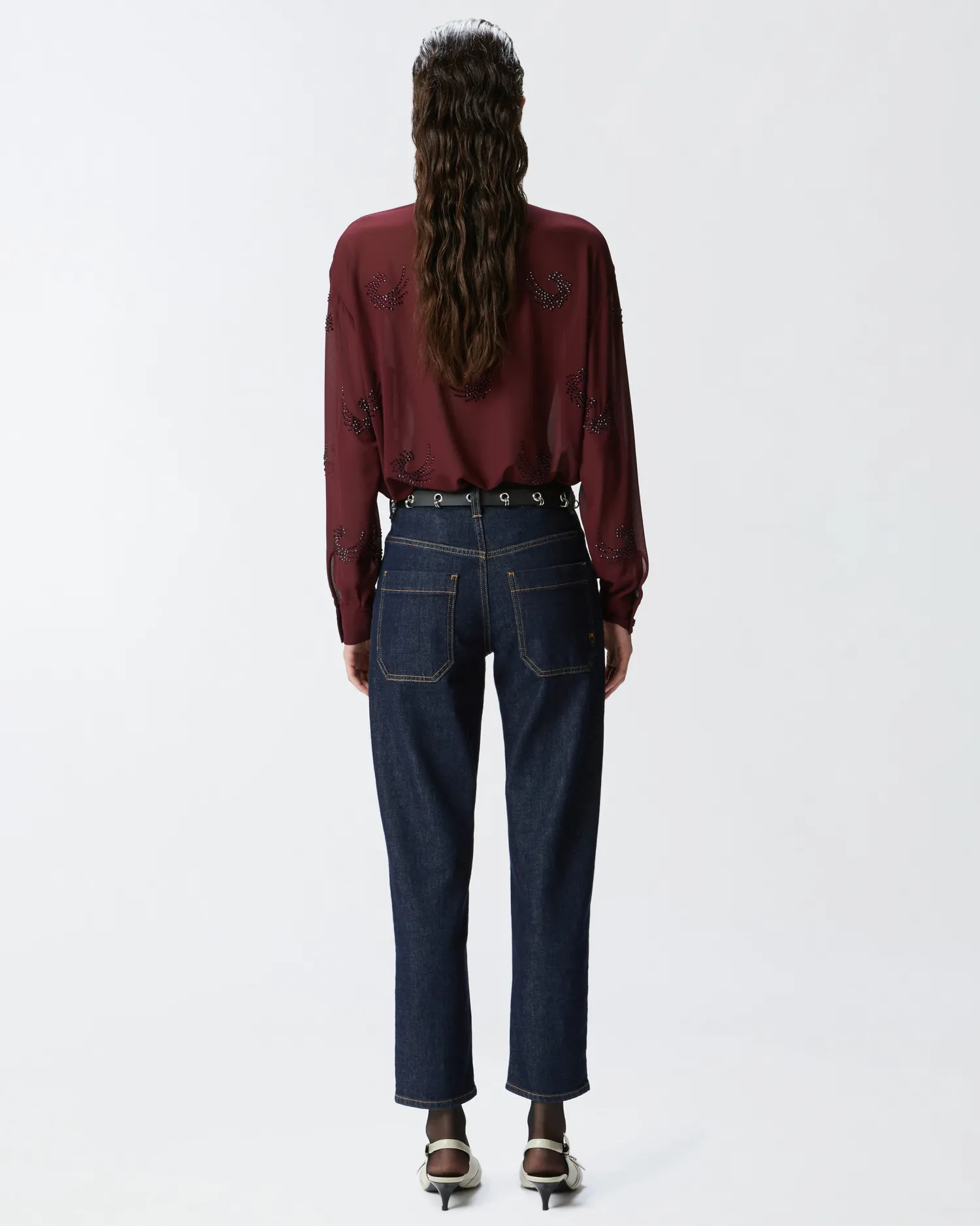 Outlet Workwear Lavaggio Scuro / Donna Denim
