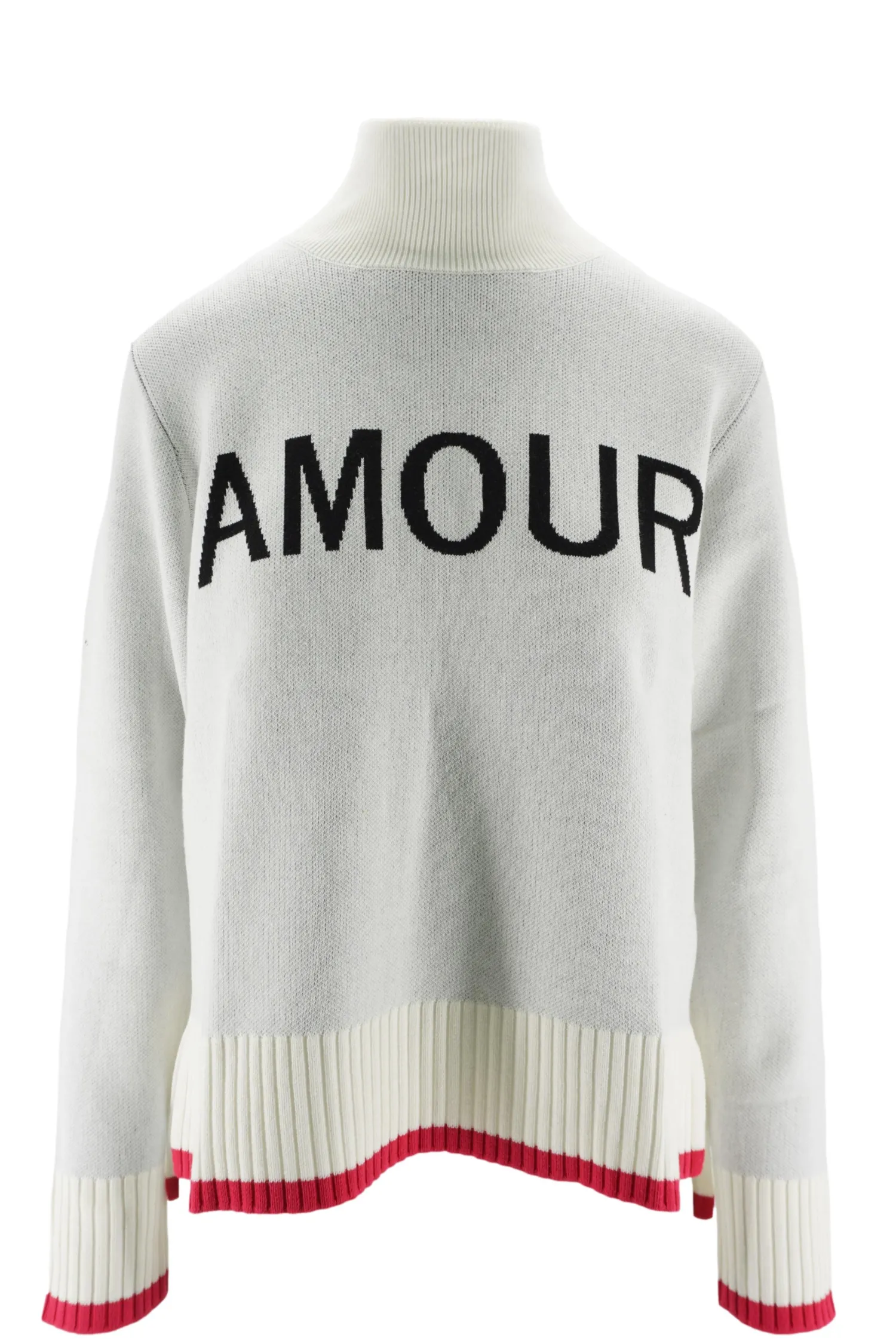 Discount Maglia a Collo Alto con Ricamo / Donna Maglieria