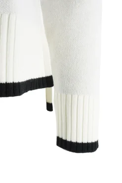 Online Maglia a Collo Alto con Ricamo / Donna Maglieria