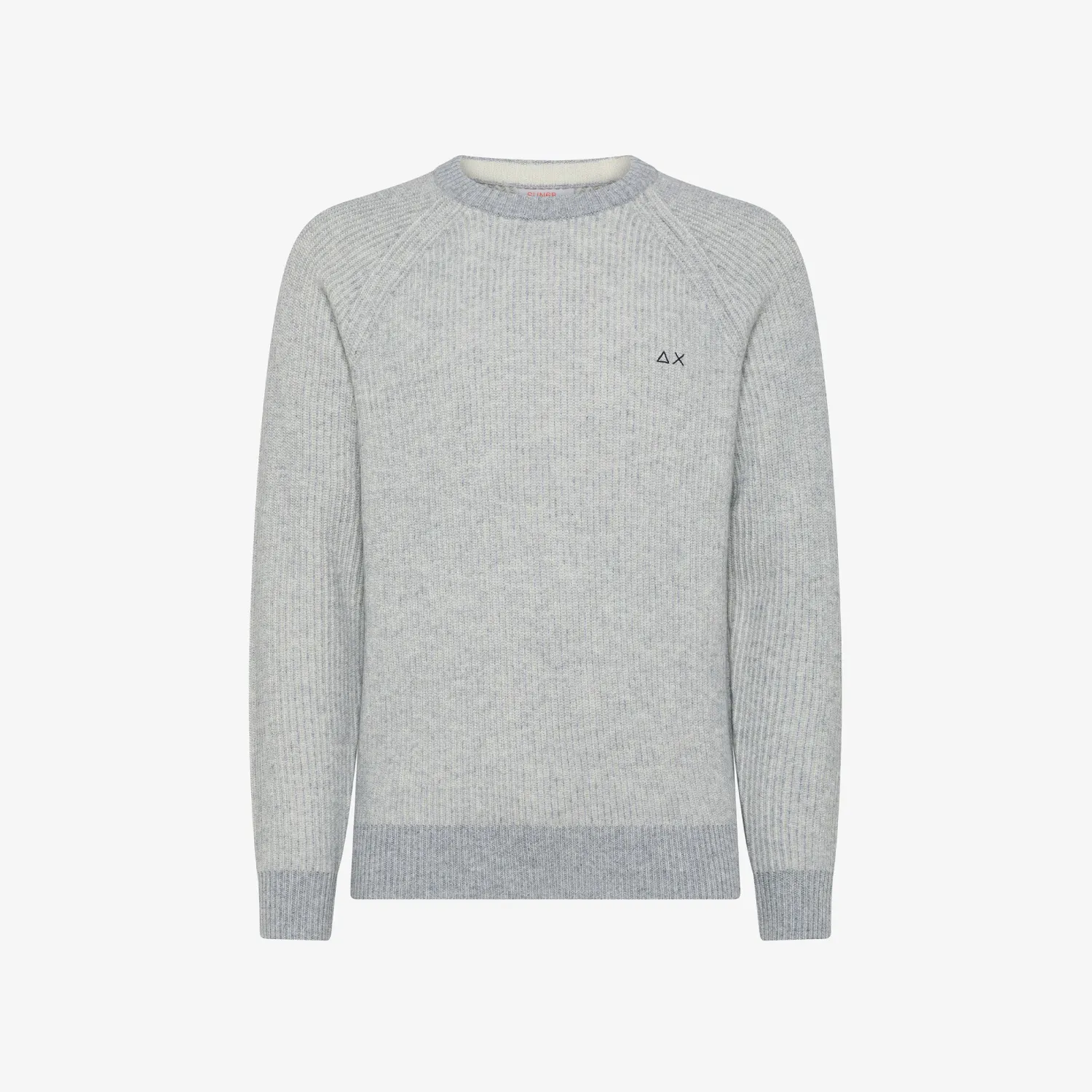 Outlet Maglia a Costine con Logo / Uomo Maglieria