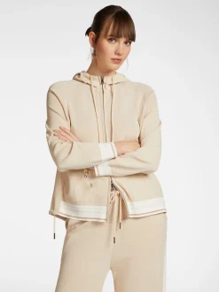 Sale Maglia Cardigan con Cappuccio / Donna Maglieria