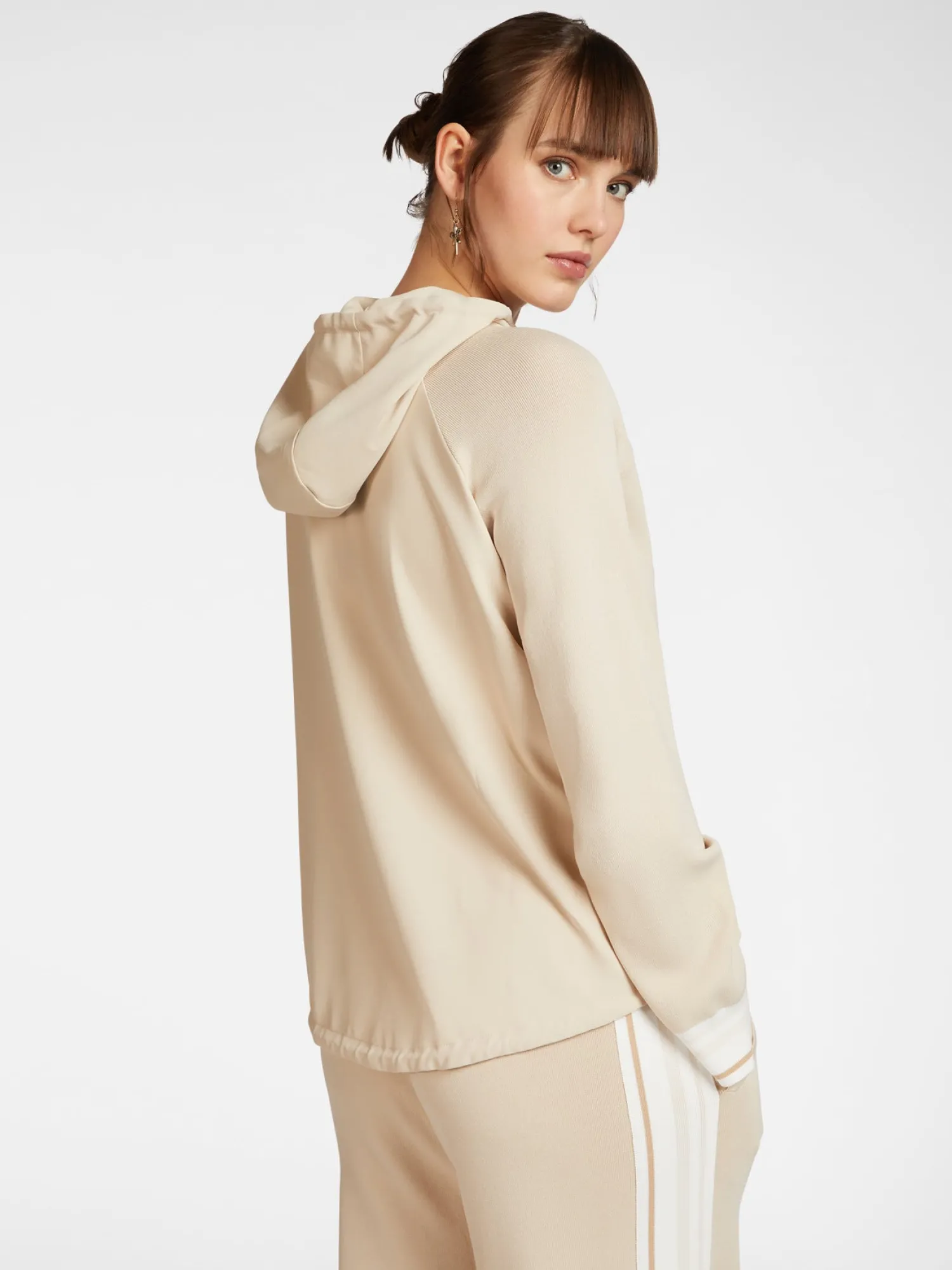 Sale Maglia Cardigan con Cappuccio / Donna Maglieria