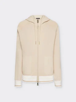 Sale Maglia Cardigan con Cappuccio / Donna Maglieria