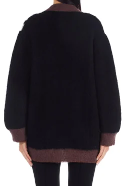 Sale Maglia Cardigan con Fantasia / Donna Maglieria