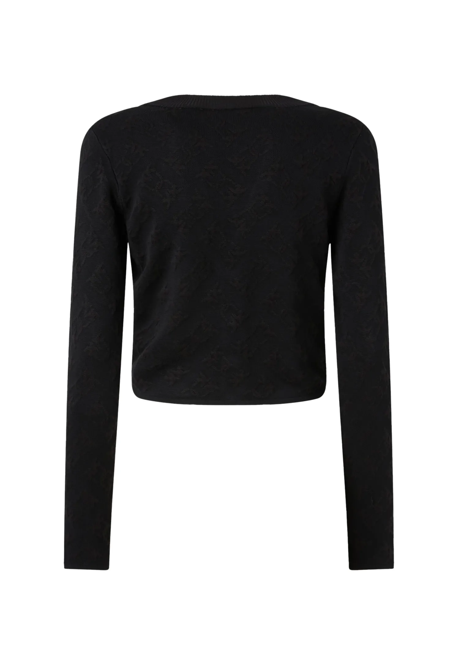 New Maglia Cardigan con Logo Groffato / Donna Maglieria