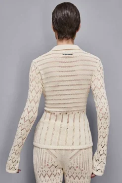 Best Maglia Cardigan Traforato / Donna Maglieria