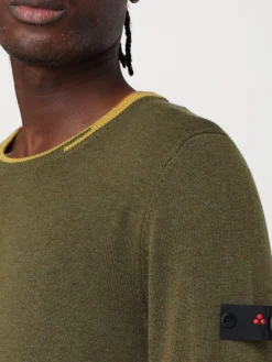 New Maglia con Bordi a Contrasto / Uomo Maglieria