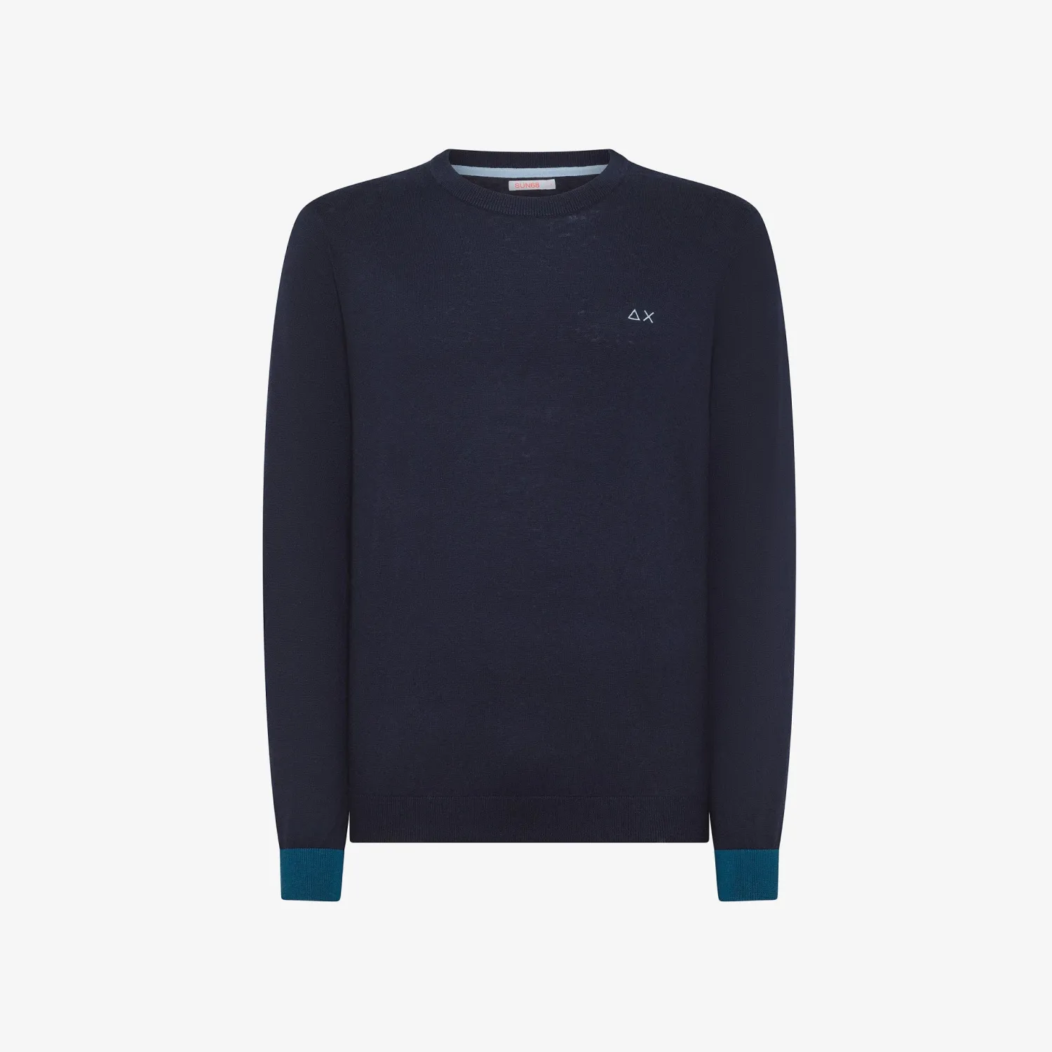 Outlet Maglia con Bordi a Contrasto / Uomo Maglieria