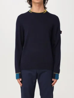 Maglia con Bordi a Contrasto / Uomo Maglieria
