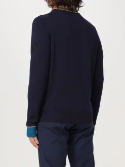 Maglia con Bordi a Contrasto / Uomo Maglieria