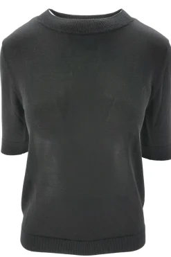 Maglia con Bordi a Costine / Donna T-shirt