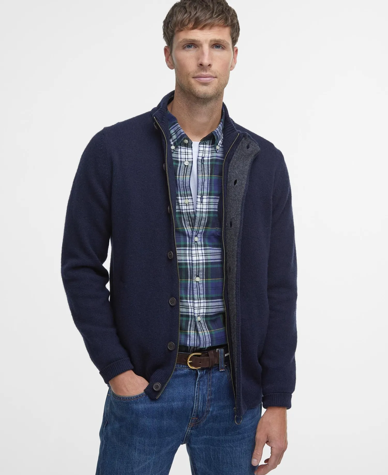 Hot Maglia con Chiusura Full Zip / Uomo Maglieria