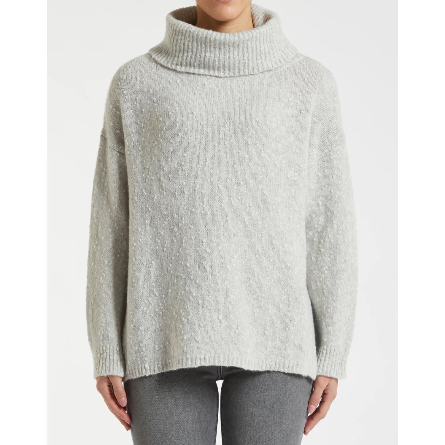 Clearance Maglia con Collo Morbido / Donna Maglieria