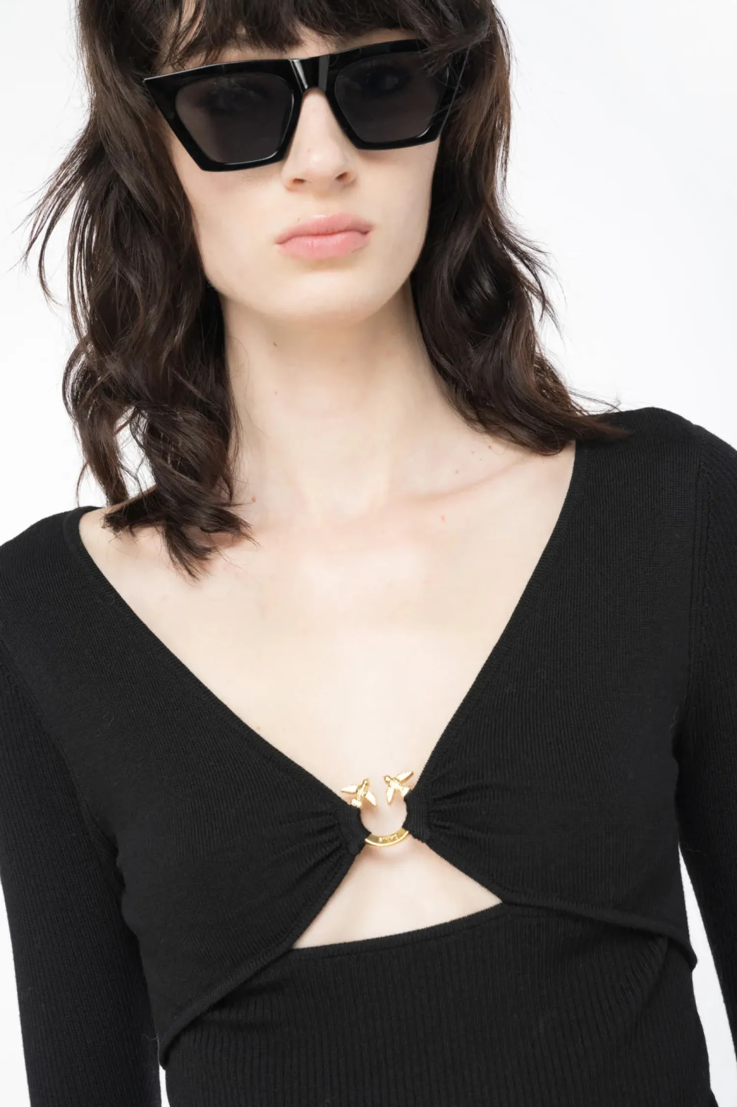 Hot Maglia con Fibbia / Donna Maglieria