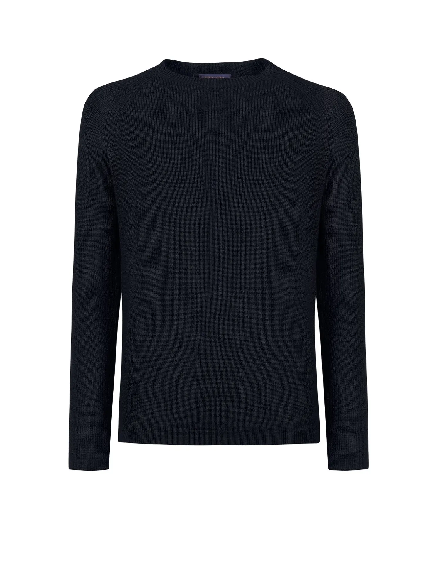 Clearance Maglia con Girocollo e Maniche Raglan / Uomo Maglieria