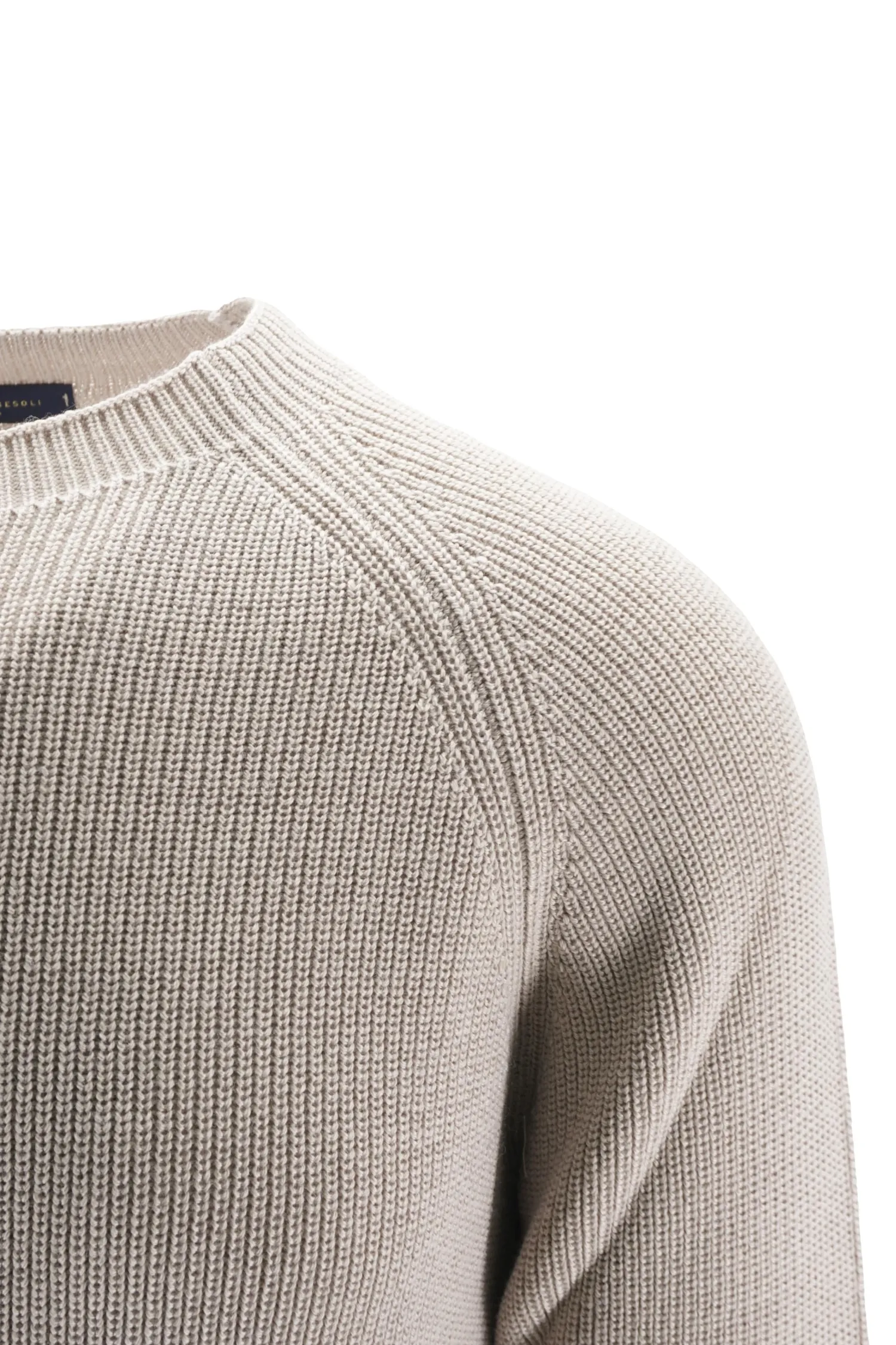 Discount Maglia con Girocollo e Maniche Raglan / Uomo Maglieria