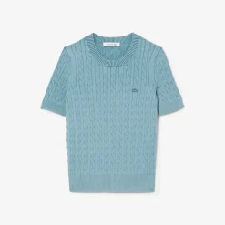 Maglia con Lavorazione a Trecce / Donna T-shirt