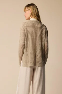 Outlet Maglia con Lavorazione Traforata / Donna Maglieria
