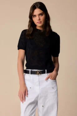 Best Maglia con Ricami / Donna T-shirt