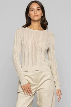 Hot Maglia con Tramatura / Donna Maglieria