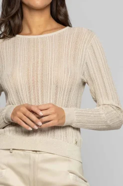 Hot Maglia con Tramatura / Donna Maglieria