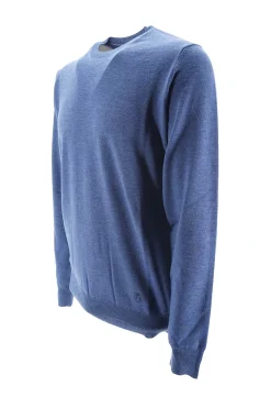 New Maglia Girocollo / Azzurro Uomo Maglieria