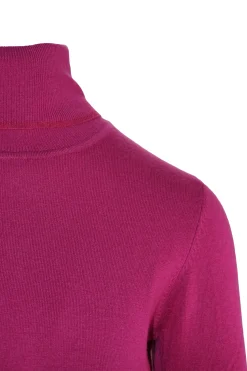 Outlet Maglia Dolcevita con Dettaglio Bottoni / Donna Maglieria