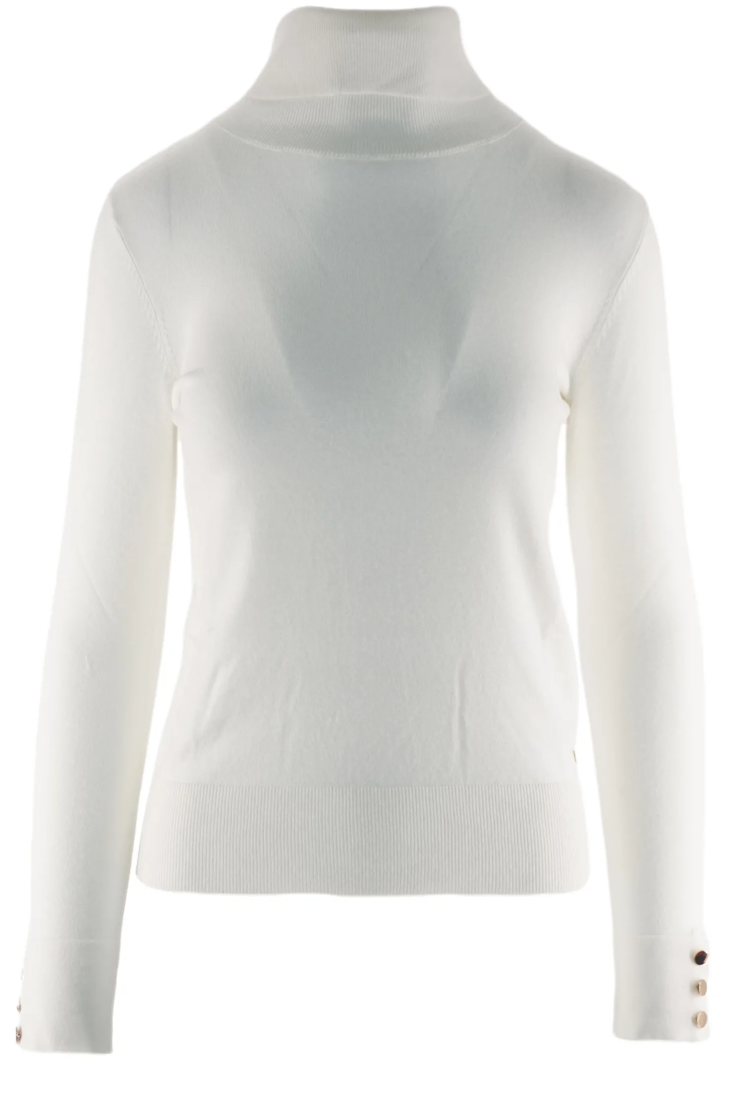 Sale Maglia Dolcevita con Dettaglio Bottoni / Donna Maglieria