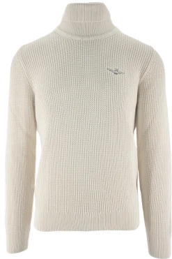 Sale Maglia Dolcevita con Logo Ricamato / Uomo Maglieria
