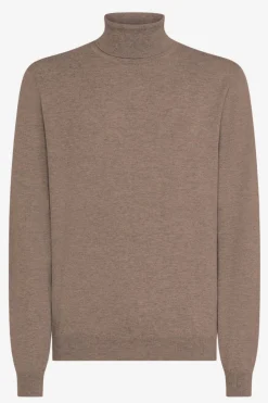Outlet Maglia Dolcevita in Lana Merino Extrafine / Uomo Maglieria
