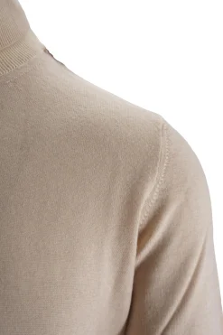 Discount Maglia Dolcevita in Lana / Beige Uomo Maglieria