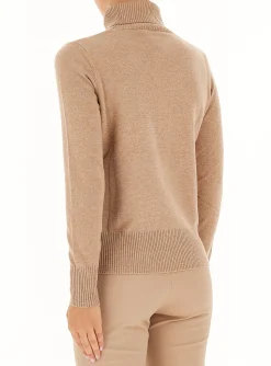 Hot Maglia Dolcevita Misto Lana / Donna Maglieria