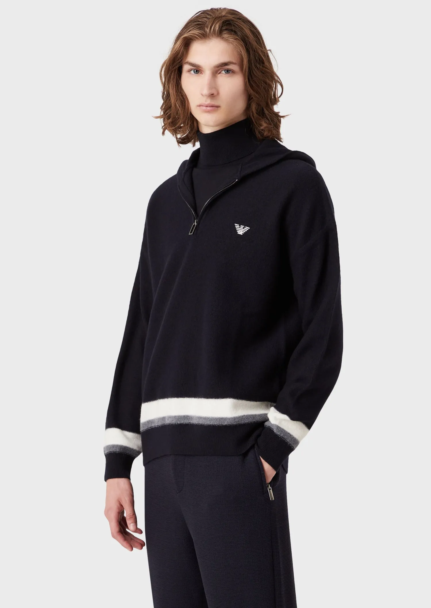Online Maglia con Cappuccio / Uomo Maglieria