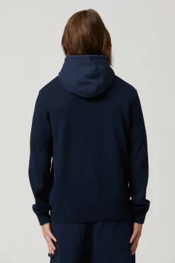Clearance Maglia Full Zip con Cappuccio / Uomo Maglieria