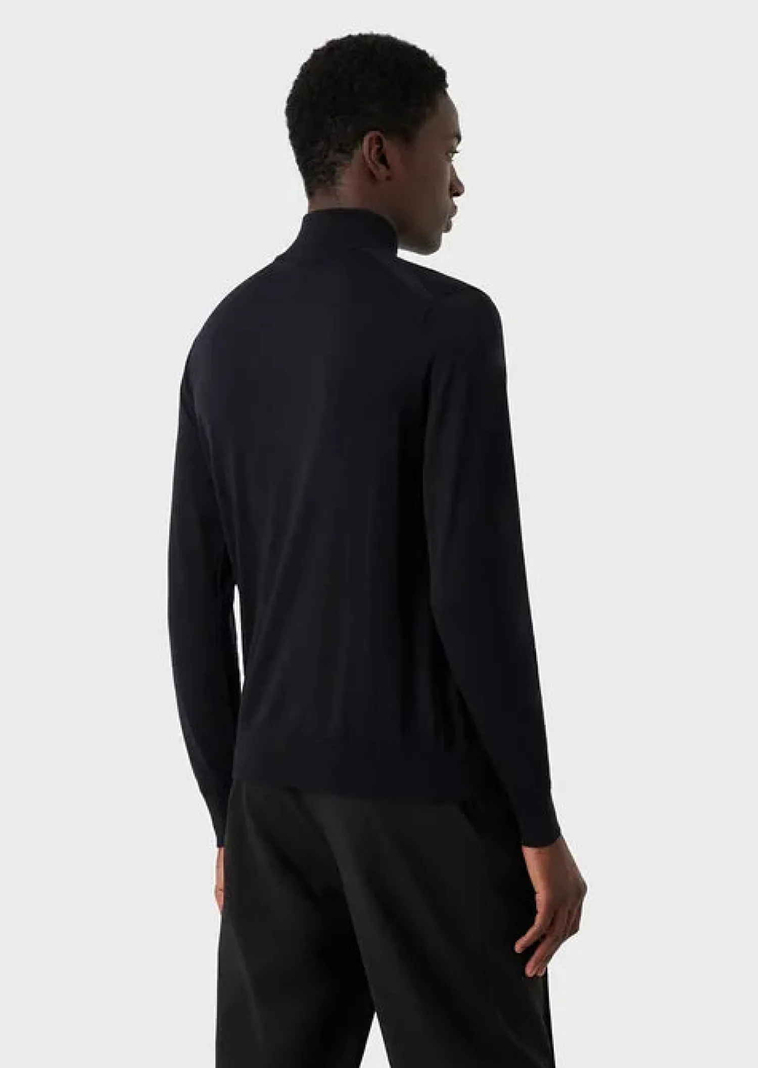 Best Maglia Fullzip in 100% Lana / Uomo Maglieria
