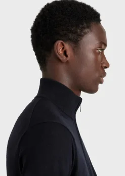 Best Maglia Fullzip in 100% Lana / Uomo Maglieria