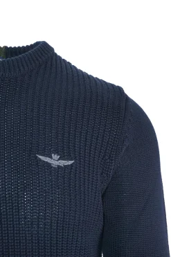 Discount Maglia Girocollo a Costa Inglese / Uomo Maglieria