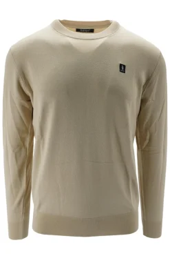 Sale Maglia Girocollo con Logo / Uomo Maglieria