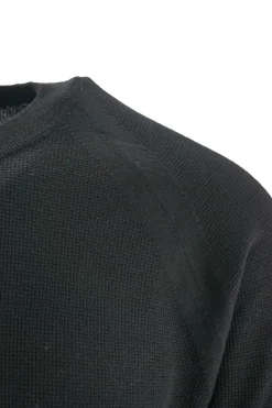 Clearance Maglia Girocollo con Tramatura / Uomo Maglieria