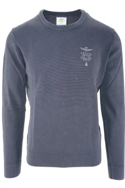 Sale Maglia Girocollo con Tramatura / Uomo Maglieria