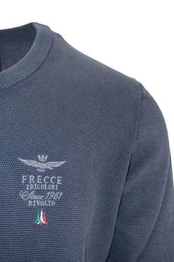 Sale Maglia Girocollo con Tramatura / Uomo Maglieria