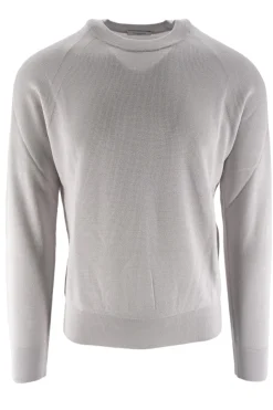 Maglia Girocollo con Tramatura / Uomo Maglieria