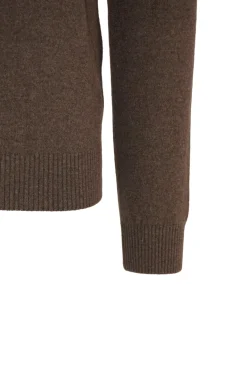 Clearance Maglia Girocollo in Cashmere Riciclato / Uomo Maglieria