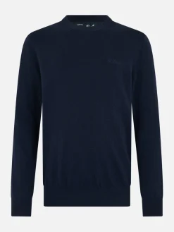 Outlet Maglia Girocollo in Lambswool / Uomo Maglieria