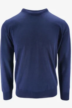 New Maglia Girocollo in Lana e Seta / Uomo Maglieria