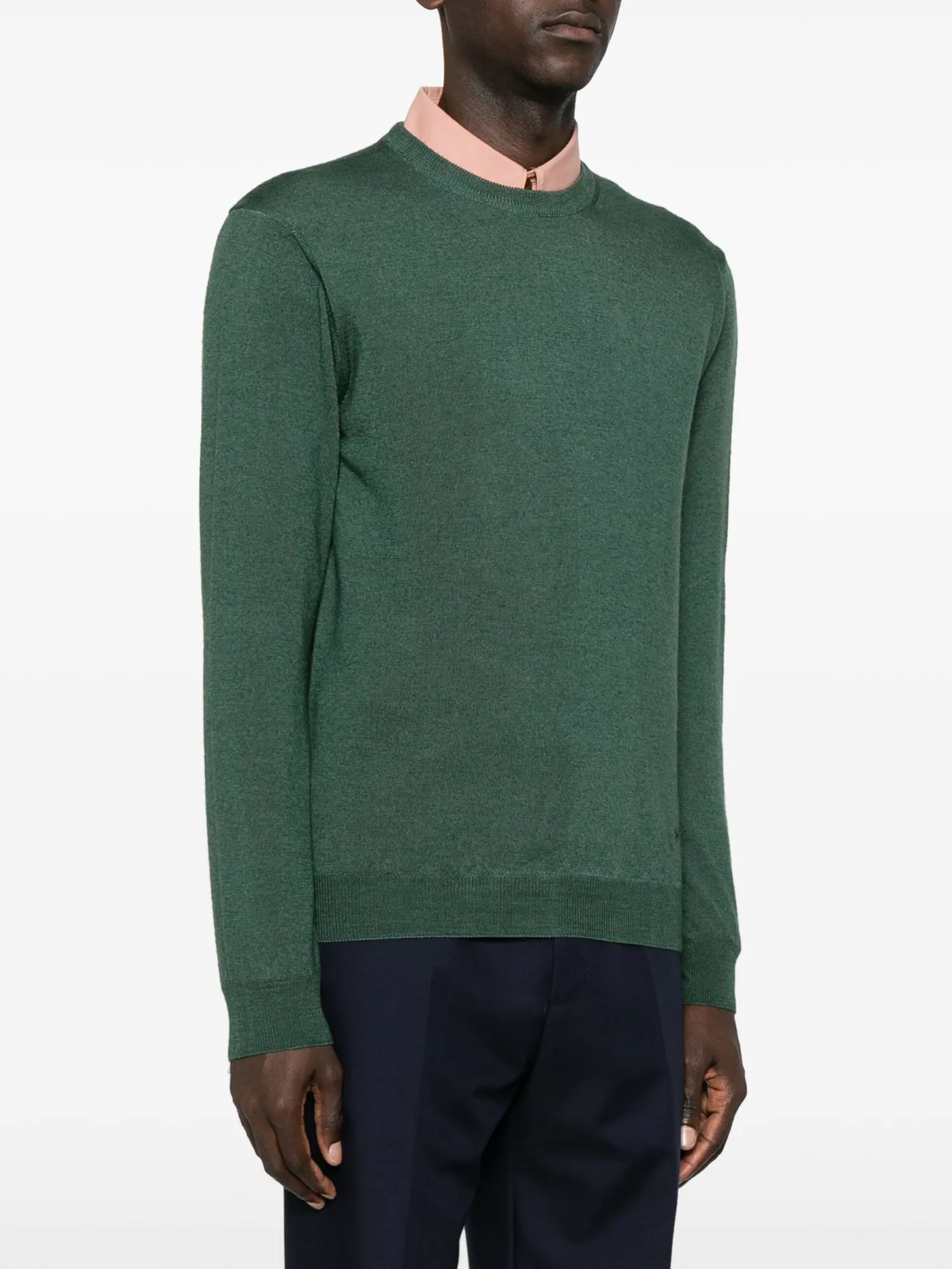 Clearance Maglia Girocollo in Lana / Uomo Maglieria