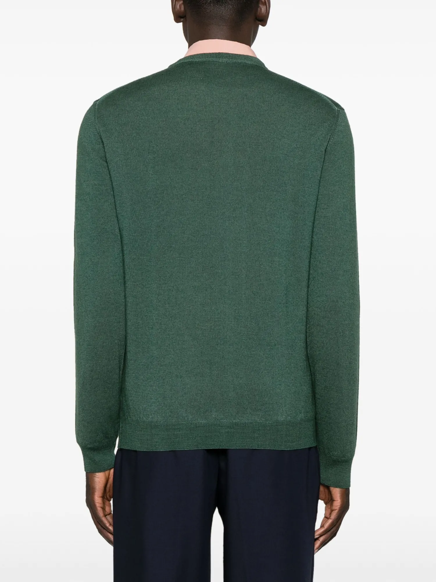 Clearance Maglia Girocollo in Lana / Uomo Maglieria